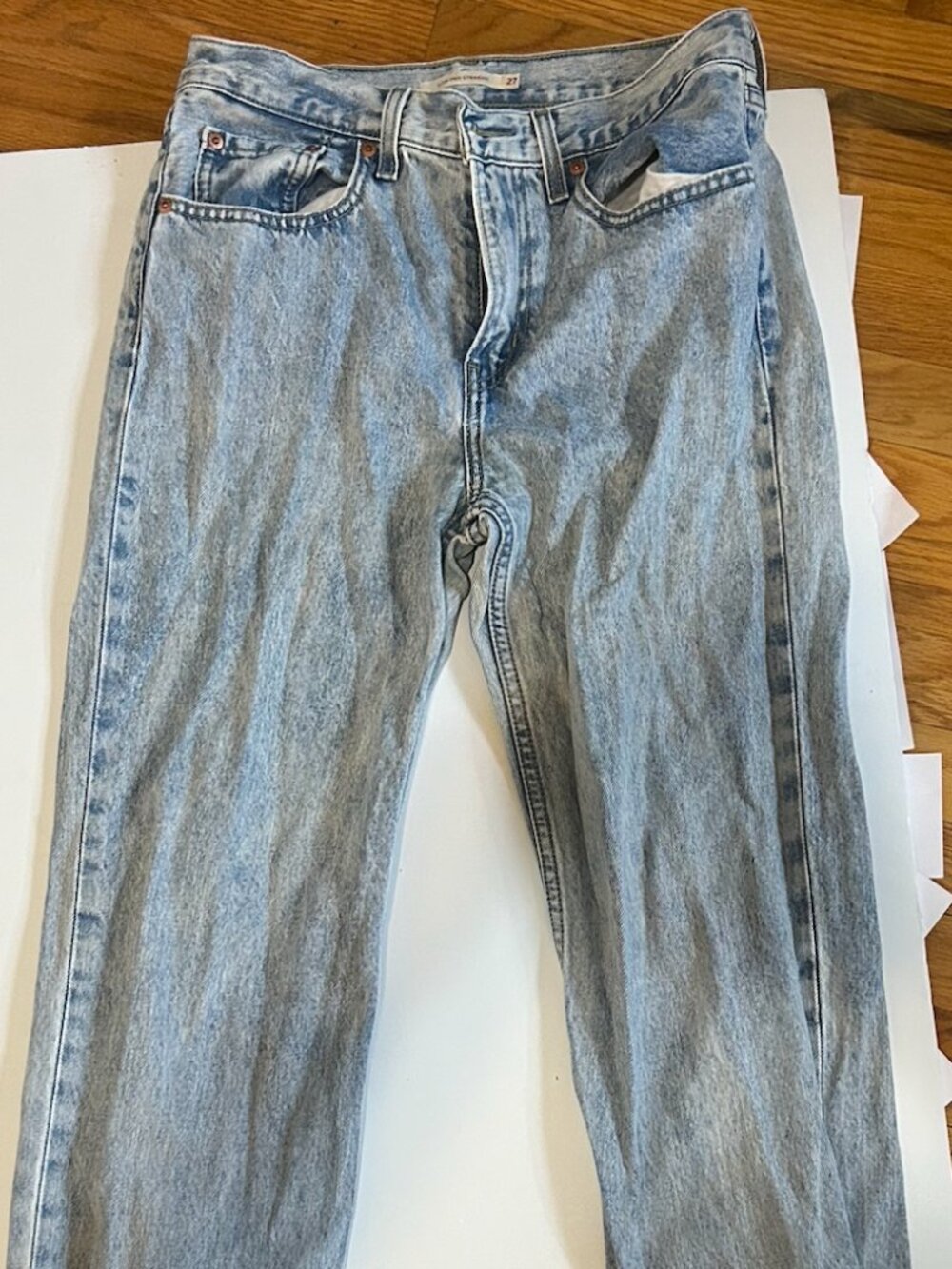 Levi's Low Pro Straight Jeans